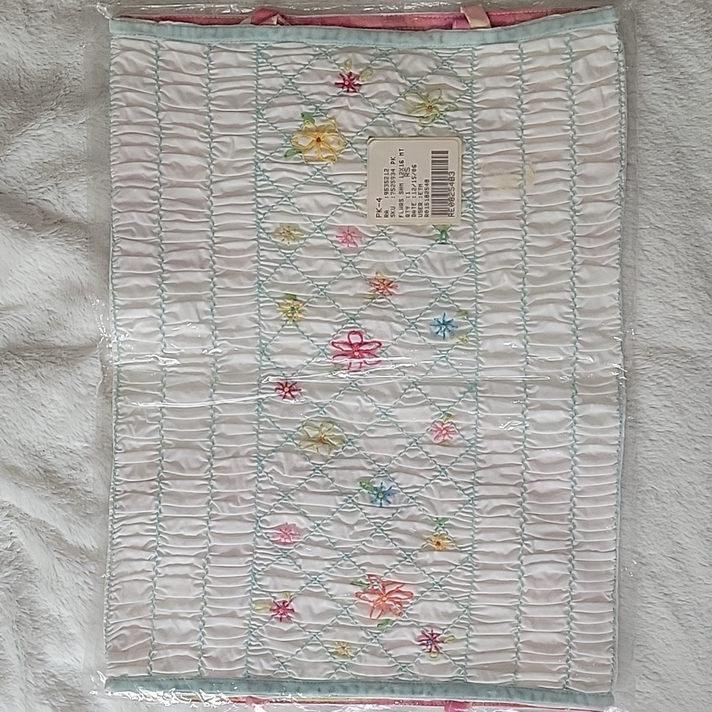 Pottery Barn Flowers Sham